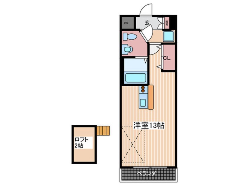 間取図 S-FORT鶴見町