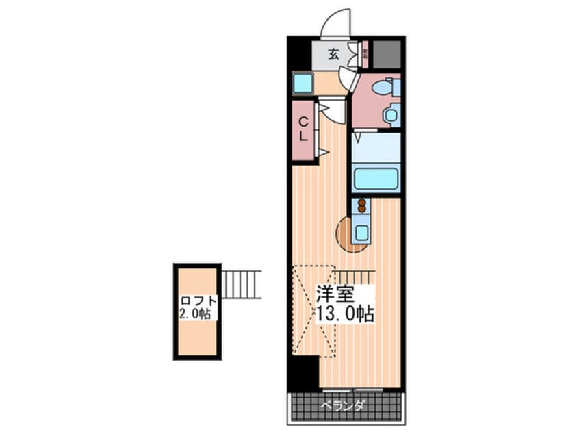 間取図 S-FORT鶴見町