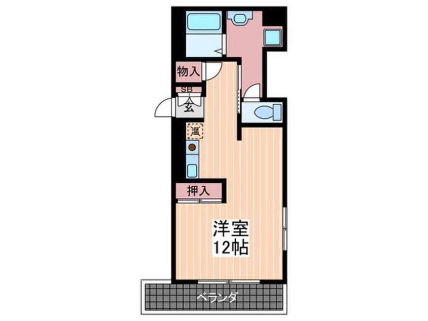 間取図 ＮｏｍａＺｅｎ　ＢＬＤ．