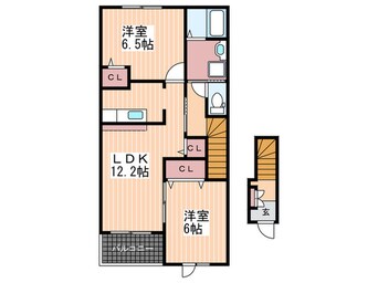 間取図 サニーブリーズ五日市観音