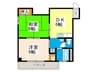 佐藤ビル 2DKの間取り