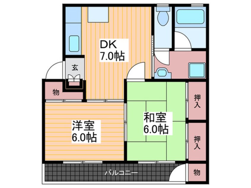 間取図 山陽第一ビル