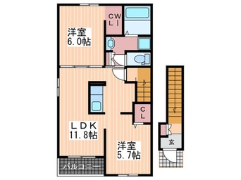 間取図 パルハーモニーⅠ