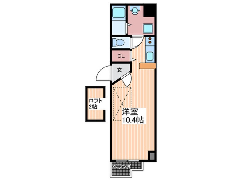 間取図 グランド－ル鶴見町