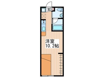 間取図 リヴィエール戸坂Ⅰ