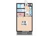 ＫＳビル 1Kの間取り