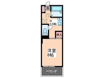 間取図 コスモハイツ