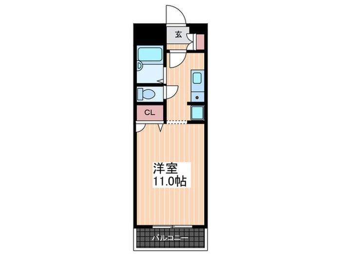 間取り図 レゾンヤスダ