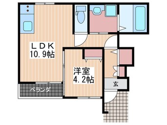 間取図 ビブレ・つぼい