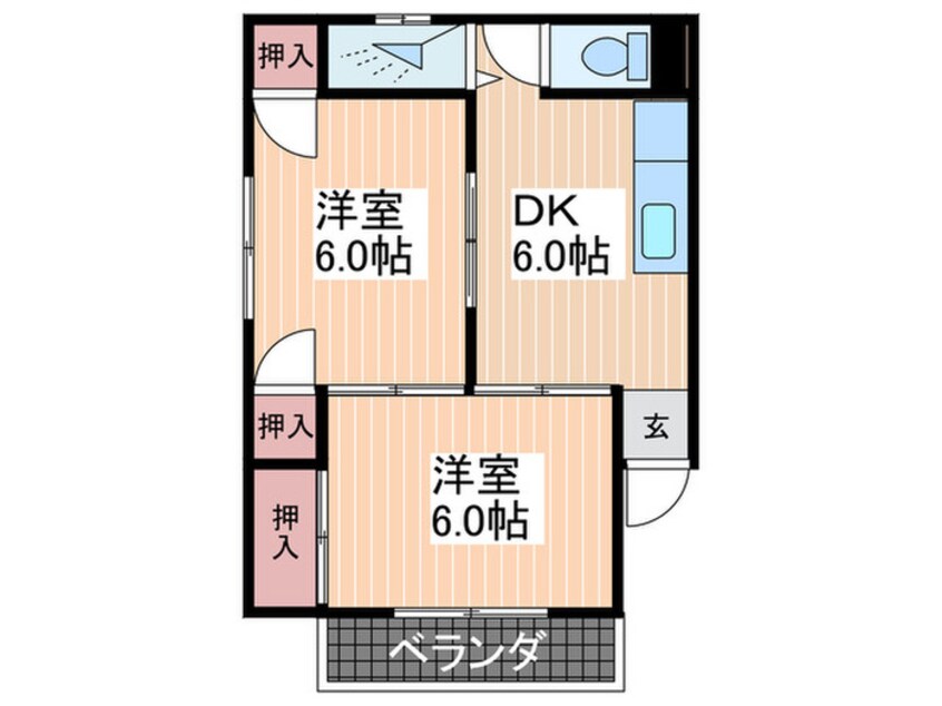 間取図 寺田ビル