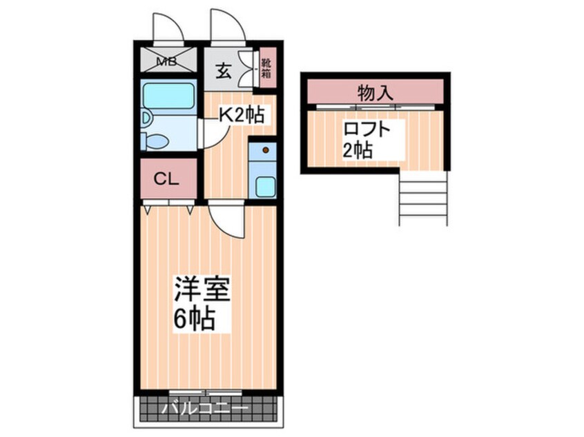 間取図 アクバ－五日市