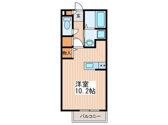 間取図 エルメゾン緑ヶ丘