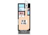 サンゴマンション 1Rの間取り