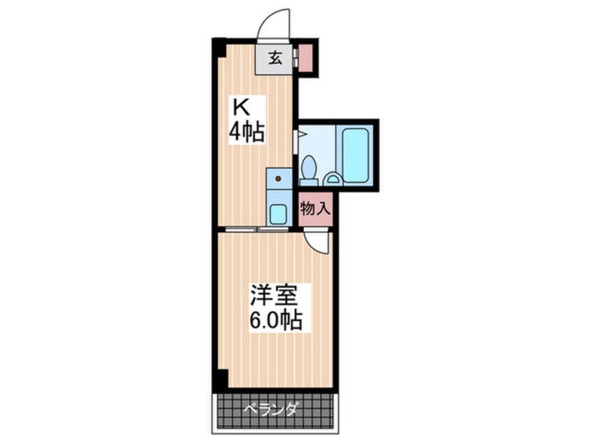 間取図 グランドール矢野