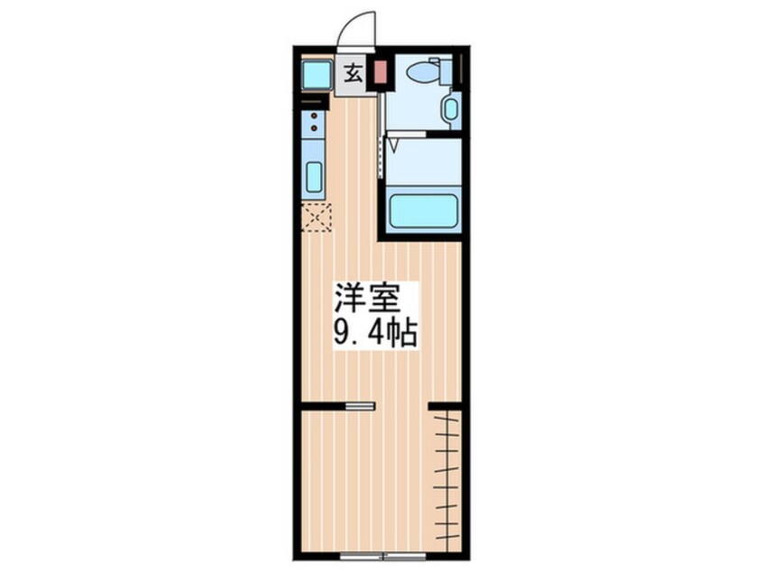 間取図 オオコウコーポラス