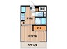 サンコ－ト古江 1Kの間取り