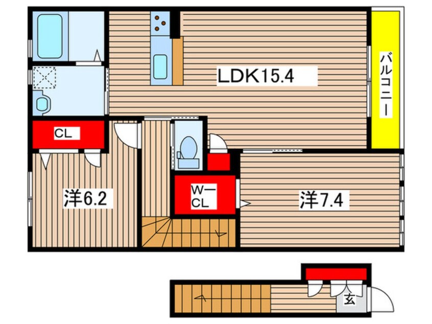 間取図 ファミールＮ