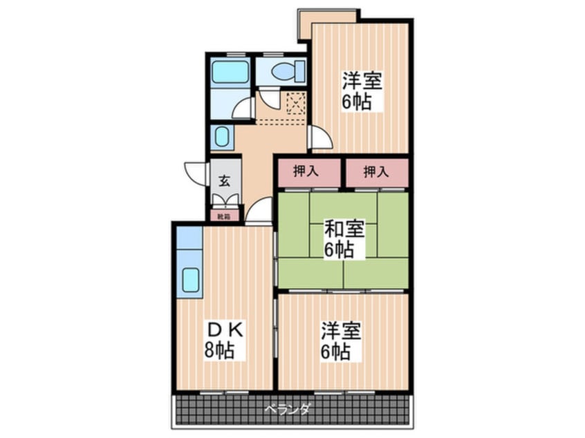 間取図 ＴＳビル