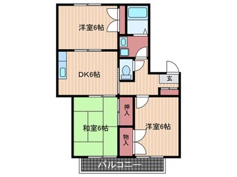 間取図 ワンズグレ－ス成本