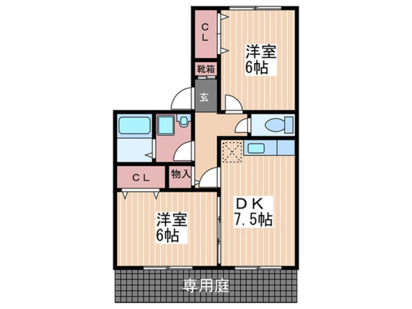 間取図 アイルサイド