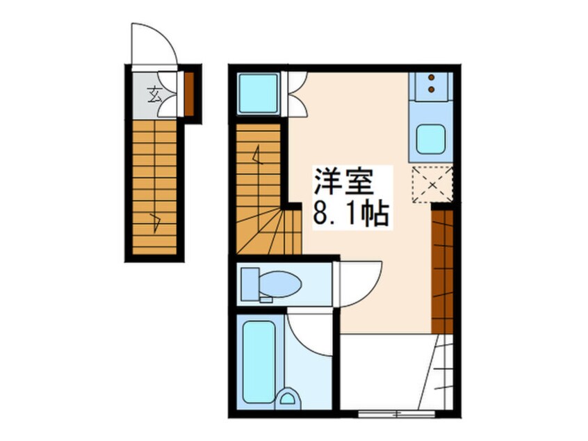 間取図 ポルトボヌール壱番館