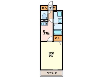 間取図 竹田ビル弐番館