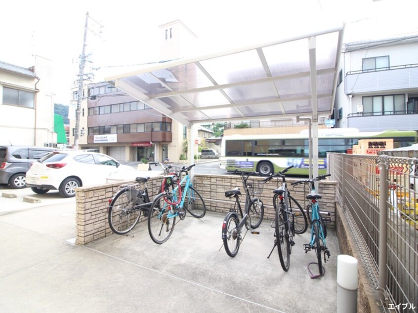 駐輪場 コーポにほじま
