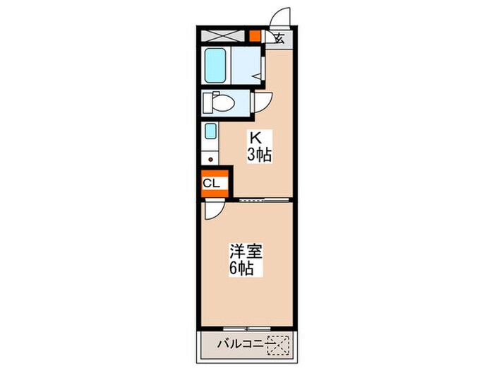 間取り図 第１パ－クサイドマンション