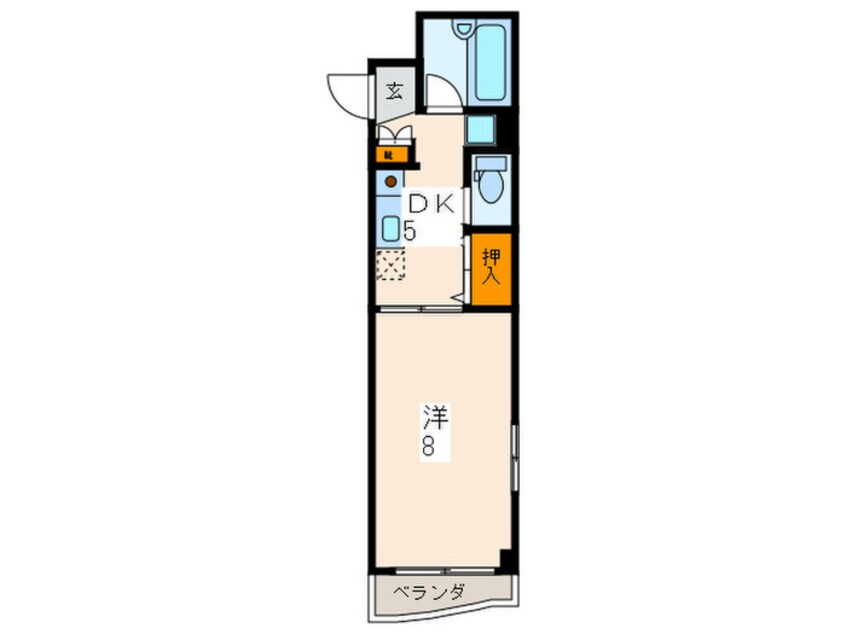 間取図 エステイトハウス大宮