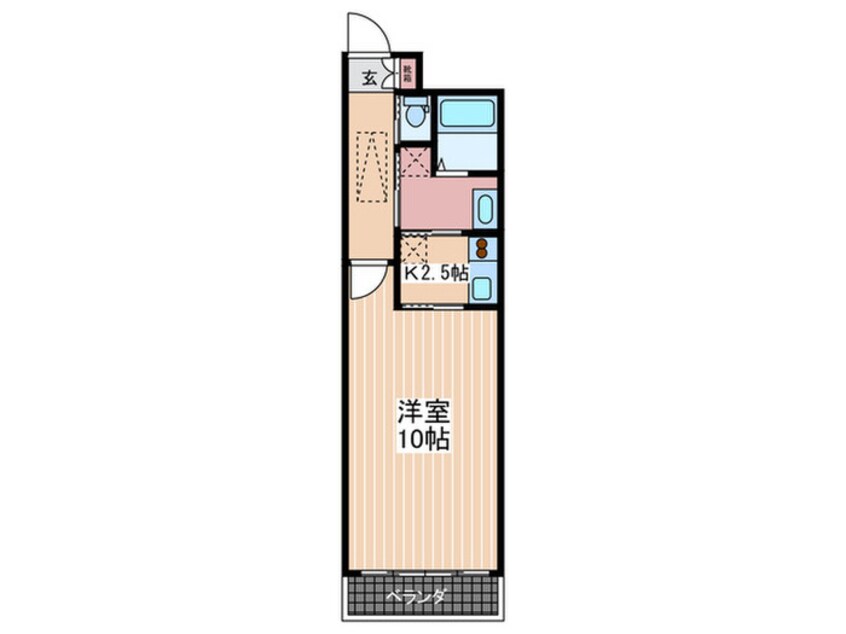 間取図 小町Fビル