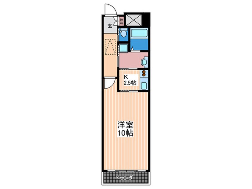 間取図 小町Fビル