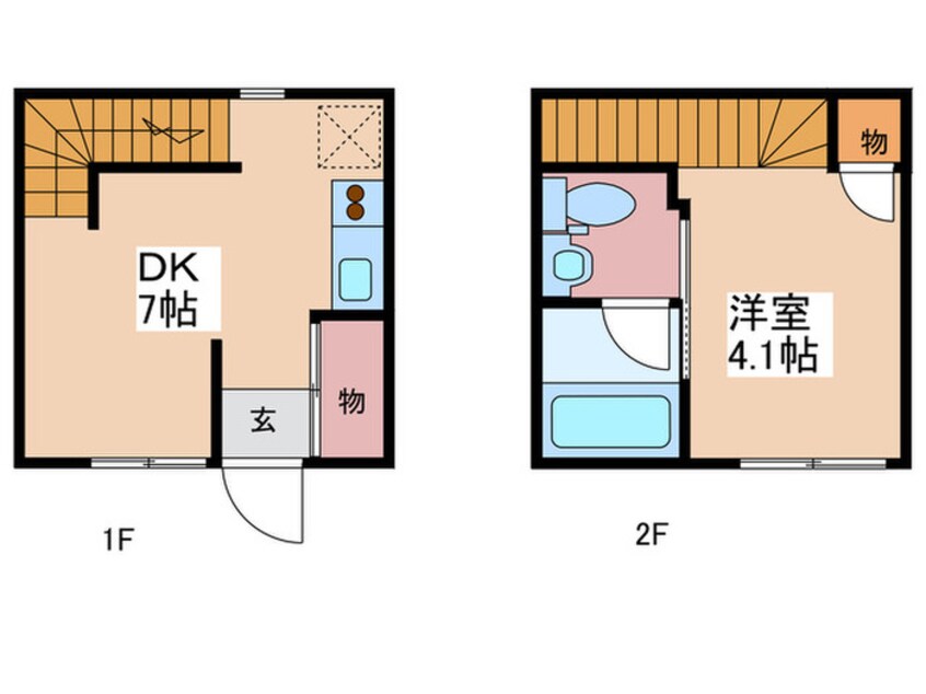 間取図 メゾン・イースト