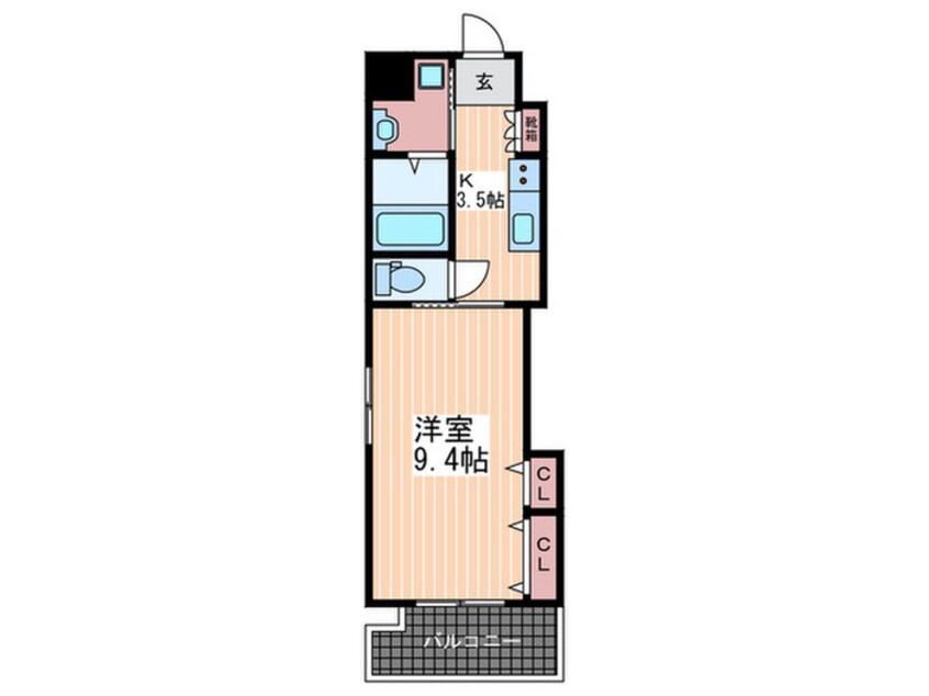 間取図 ノーブル縮景園