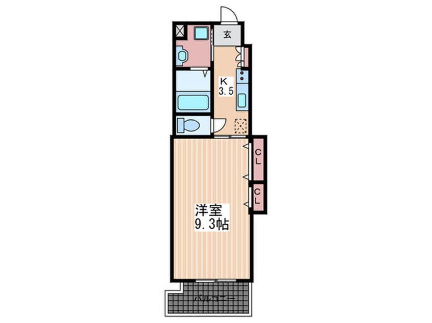 間取図 ノーブル縮景園