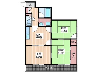 間取図 妙マンション