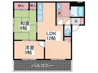 間取図 シンフォニーＭ　Ａ棟