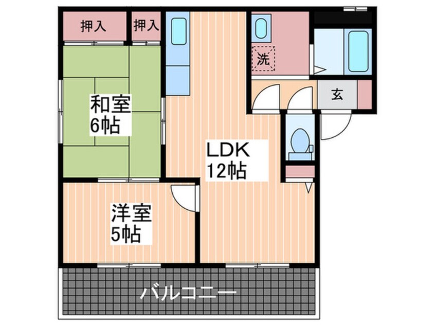 間取図 シンフォニーＭ　Ａ棟