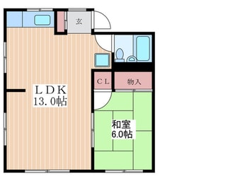 間取図 ＭＡＩＳＯＮ ＩＮＯＵＥ(2・3F)