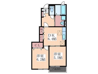 間取図 ベル・ラフレシ－ル