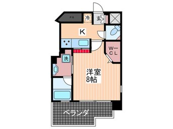 間取図 Ｉ・Ｒｅｗａｒｄ観音町