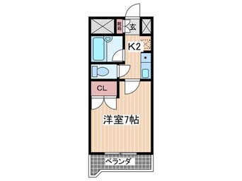 間取図 パ－ル大宮