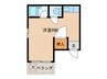 エコ－ビル 1Rの間取り