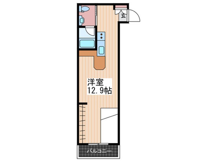 間取り図 リヴィエール戸坂Ⅱ