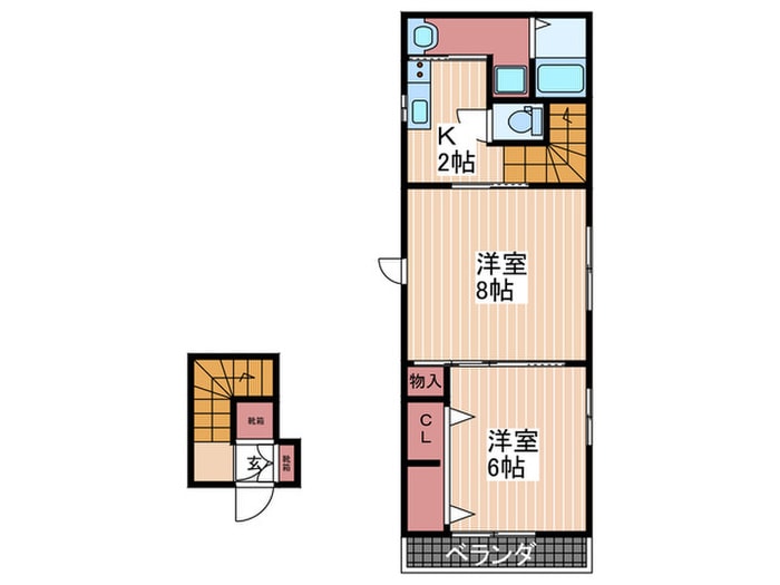 間取り図 シャーメゾン海田
