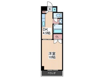 間取図 エスト牛田本町