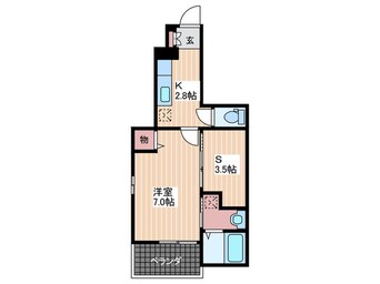 間取図 ベルメゾン５１０