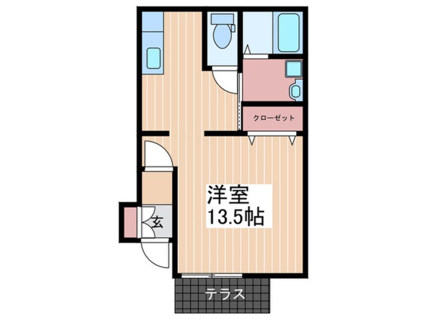 間取図 D-room東蟹屋町