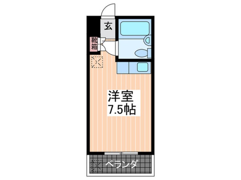 間取図 ハイネ長束Ｎｏ．１