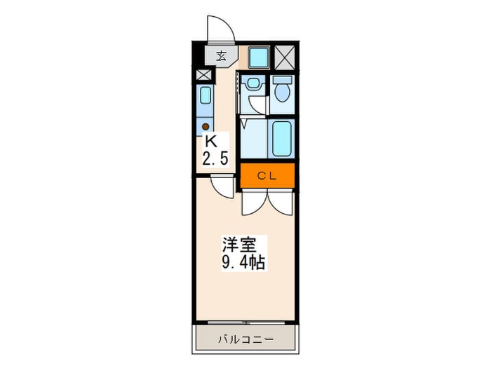 間取り図 西広島ビレッジ
