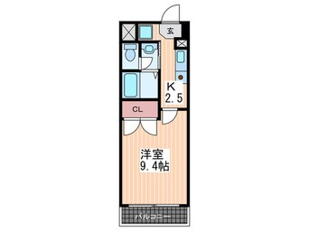 間取図 西広島ビレッジ